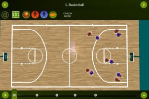 Basketball – Coach mode – landscape