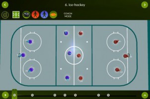 Ice Hockey – Coach mode – landscape