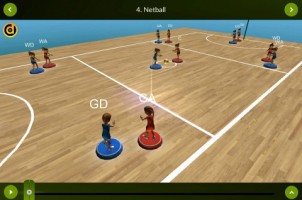 View mode – Netball – landscape